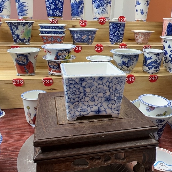 囍****茶手绘手工陶瓷内口6高5.5