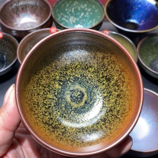 茶盏建盏主人杯茶壶盖碗品茗杯3