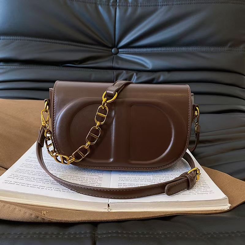 小众高级感复古链条腋下包时尚单肩斜挎包H026