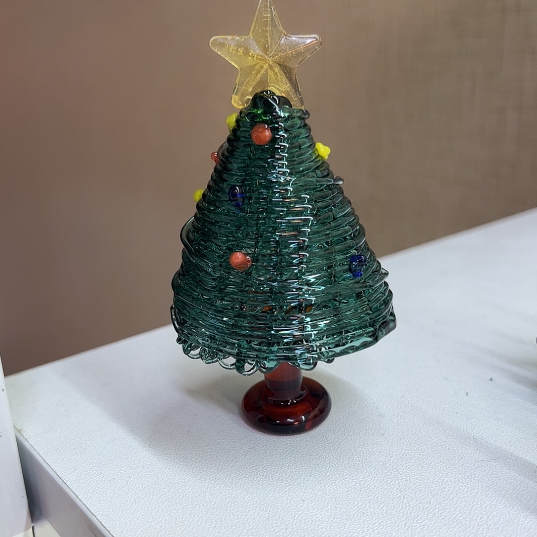 手工艺品琉璃圣诞树