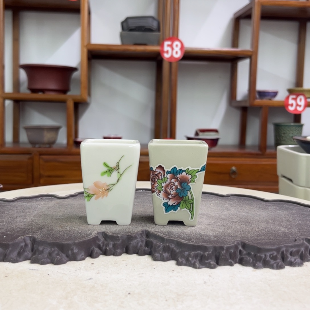 紫砂花盆瑕疵7-5。。。