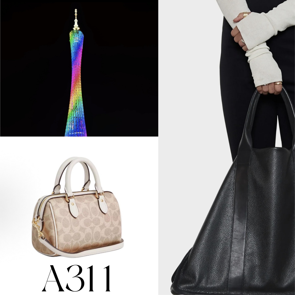 【A311】2025年新款大容量女包时尚百搭多功能女包