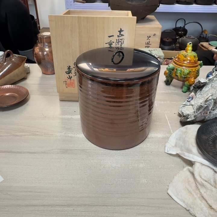 瓷片茶道具工艺品