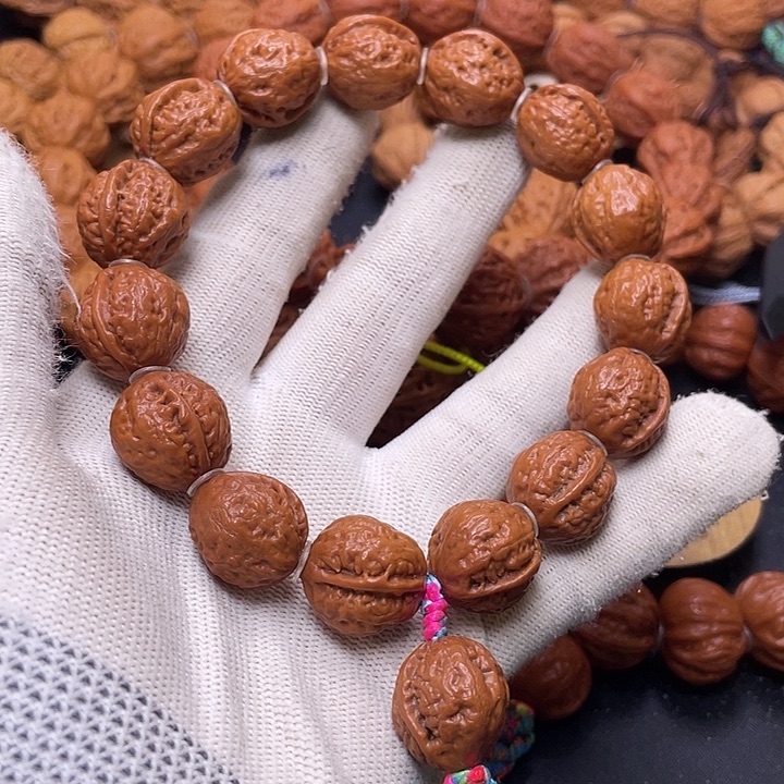 文玩核桃把件小罗汉头