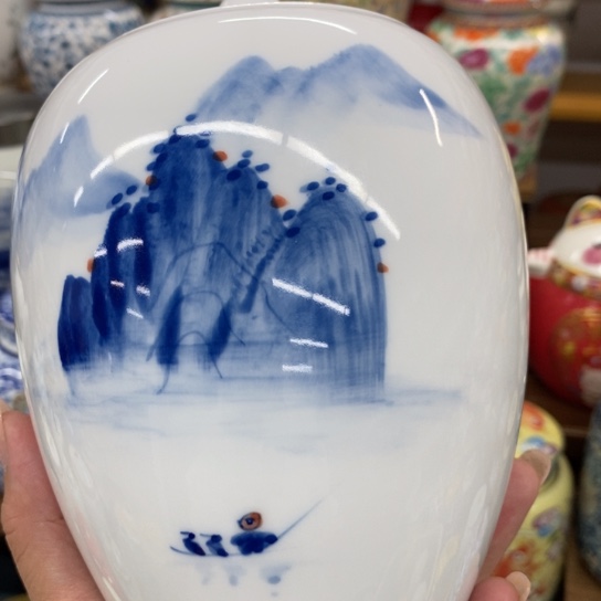 瓷片陶瓷茶叶罐密封罐