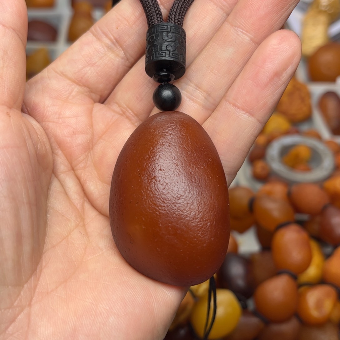琥珀裸石未镶嵌天然蜜蜡吊坠