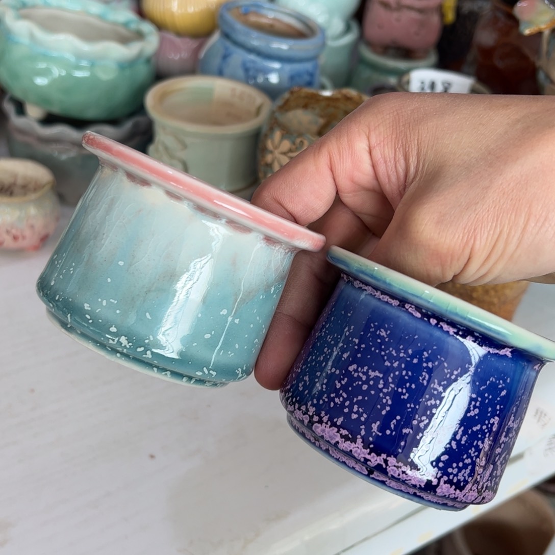 陶瓷陶瓷多肉花盆@@1624