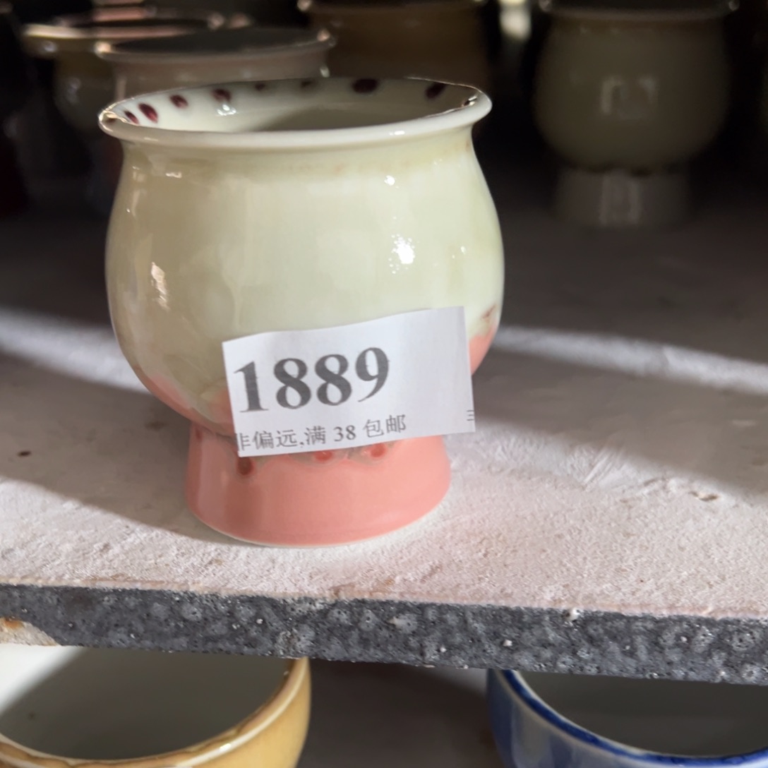 红陶景德镇手工花盆