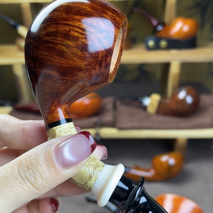 自由式竹节苹果斗。   