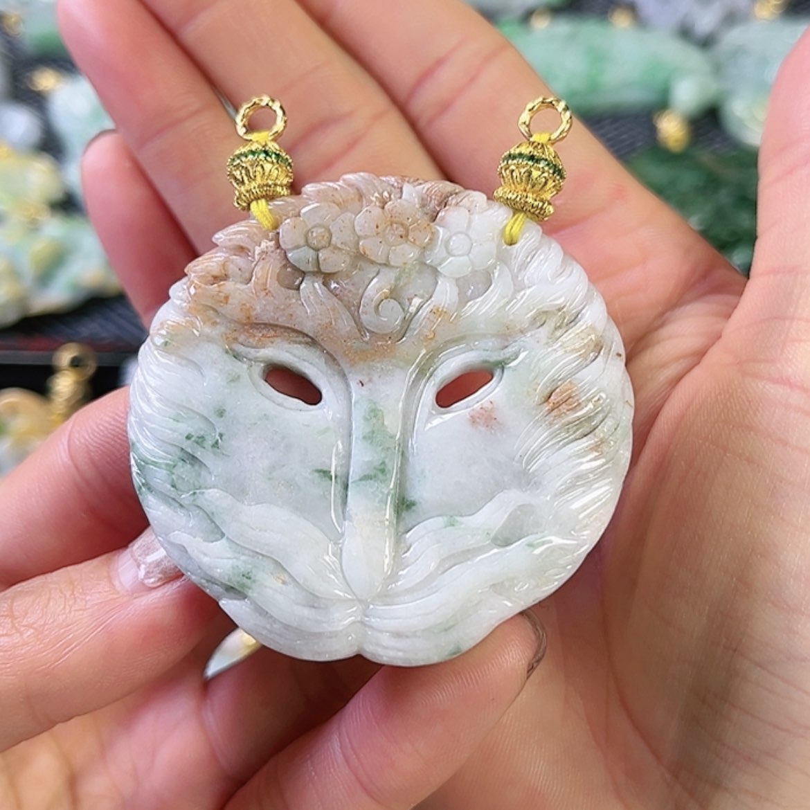 【闪购商品】翡翠颈饰未镶嵌挂件