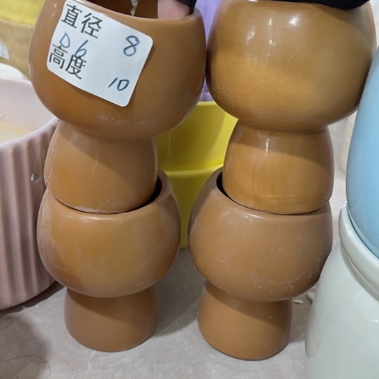 多年绿植陶瓷花盆9.9包邮，有孔