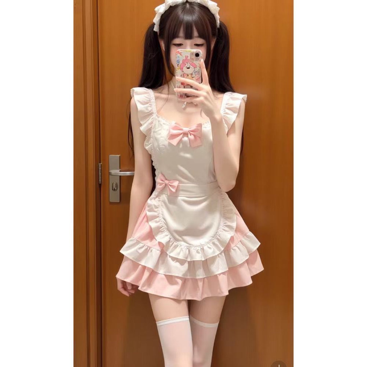 【QIUQIU咩咩好看到咩噗裙】甜美可爱少女装连衣裙短裙蓬蓬裙蛋糕裙