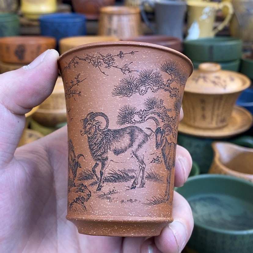 【闪购商品】紫砂杯子宜兴全手工紫砂杯
