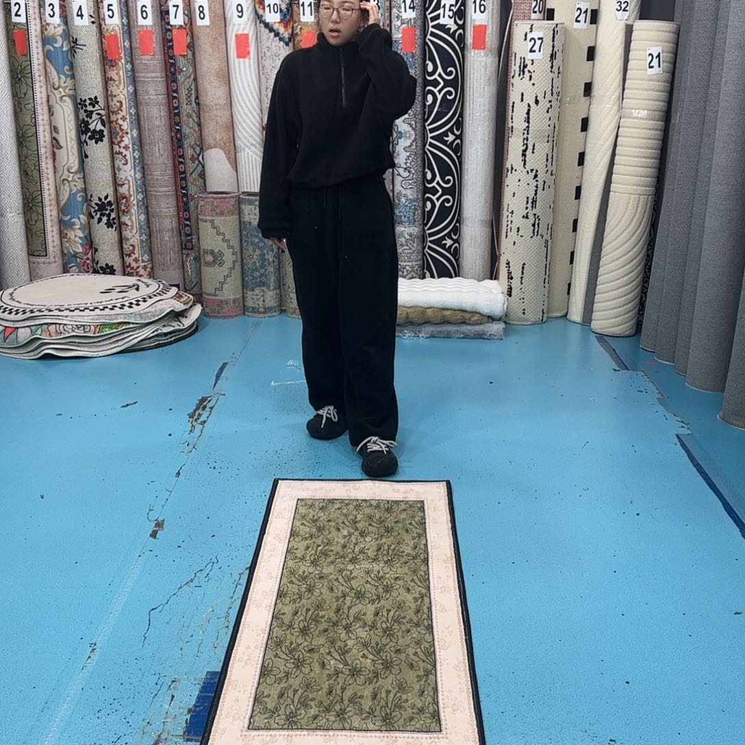 混纺60×160误差正负1-3厘米TPR底精编细砂仿羊绒微瑕特价