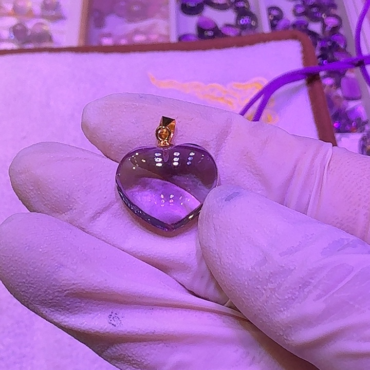 紫水晶未镶嵌水晶迎**~