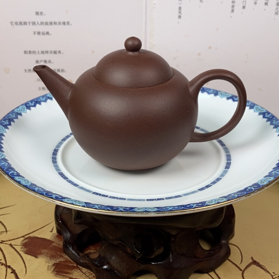 紫砂茶壶俗*！130 五号井底槽清容量