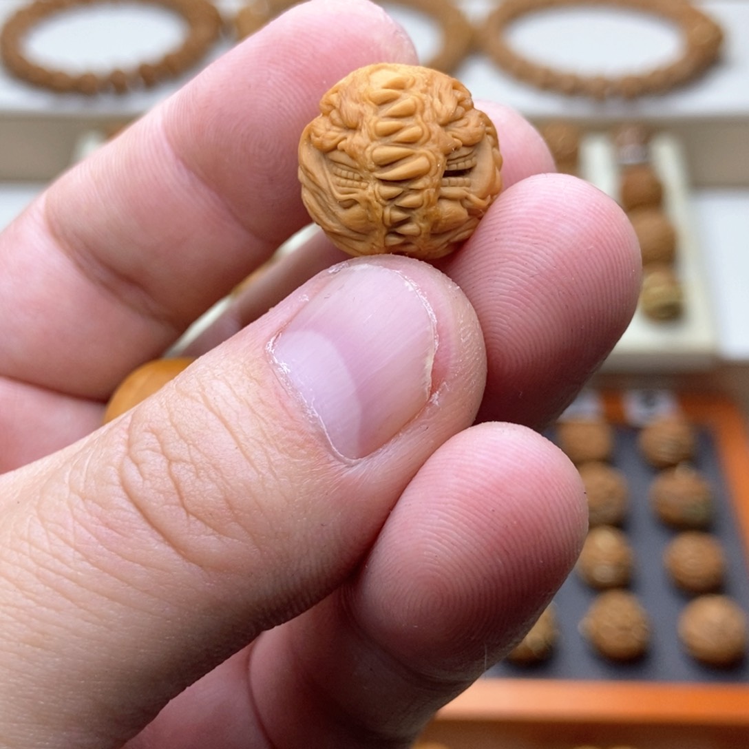 吊坠文玩核桃猴头核桃手工单颗