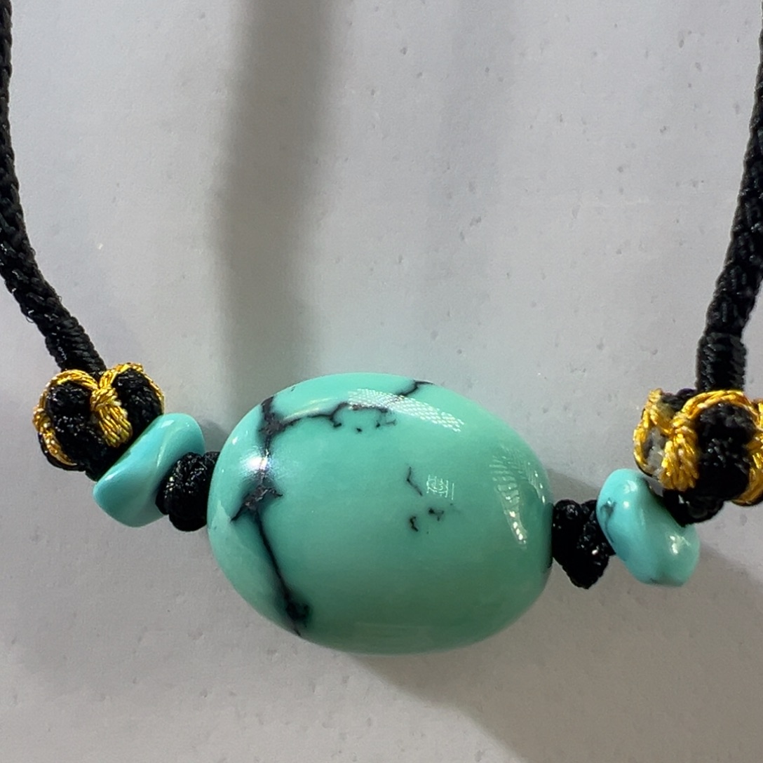 绿松石未镶嵌挂件