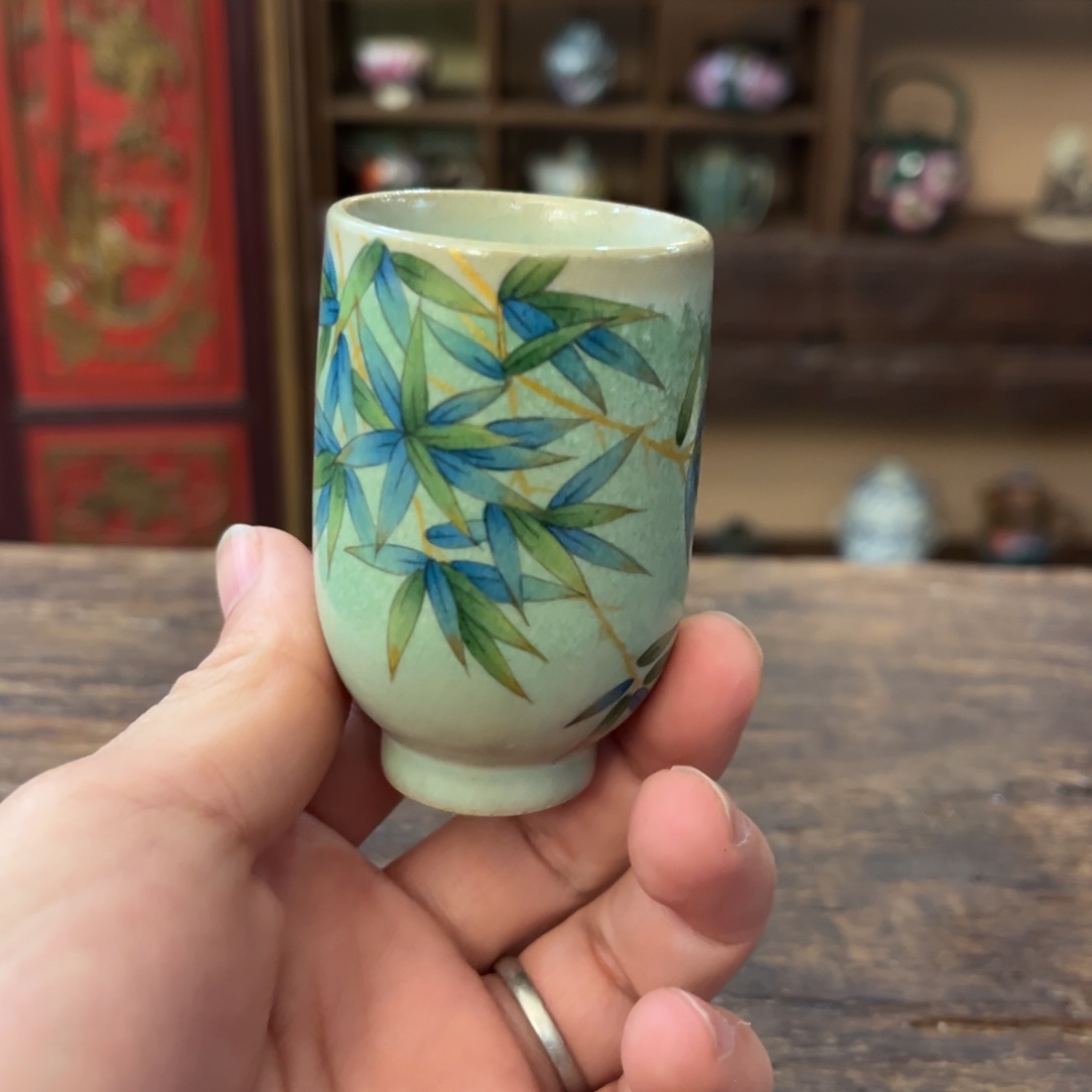 柴烧手工手绘陶瓷