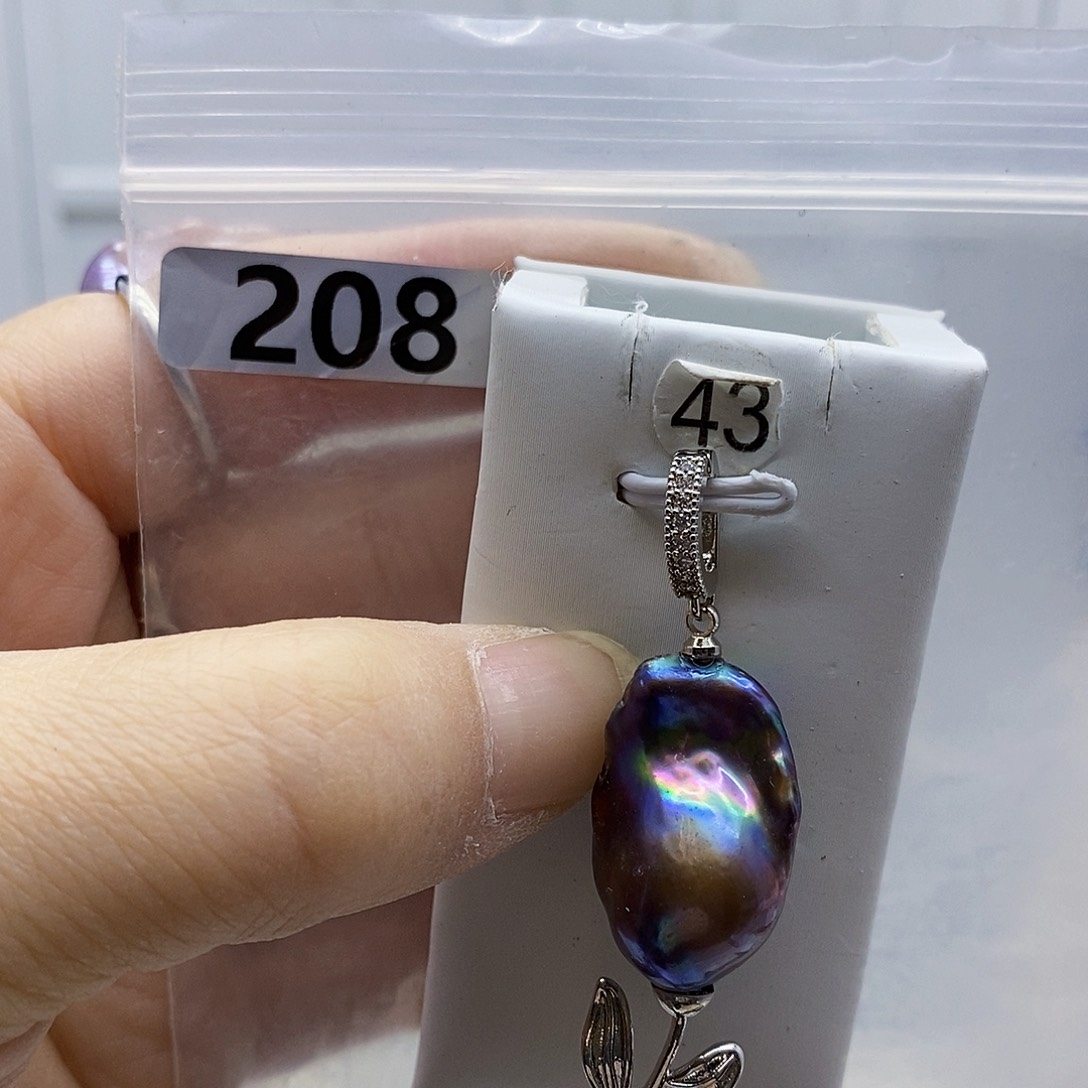 颈饰合金淡水珍珠