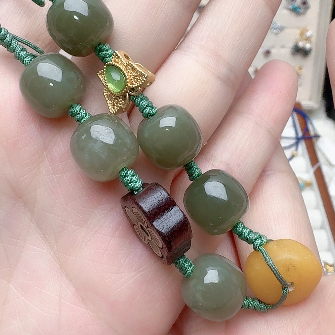 和田玉手链未镶嵌手链