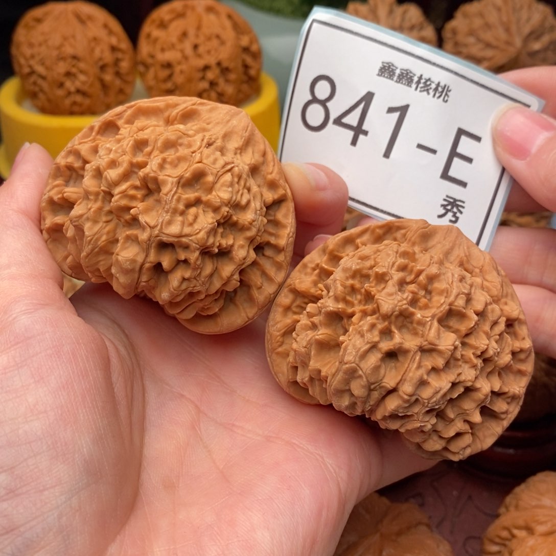 文玩核桃把件官帽54