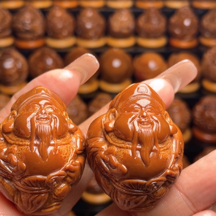 橄榄核把件橄榄雕刻