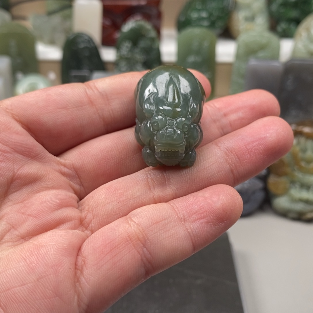 和田玉颈饰未镶嵌戒*慣