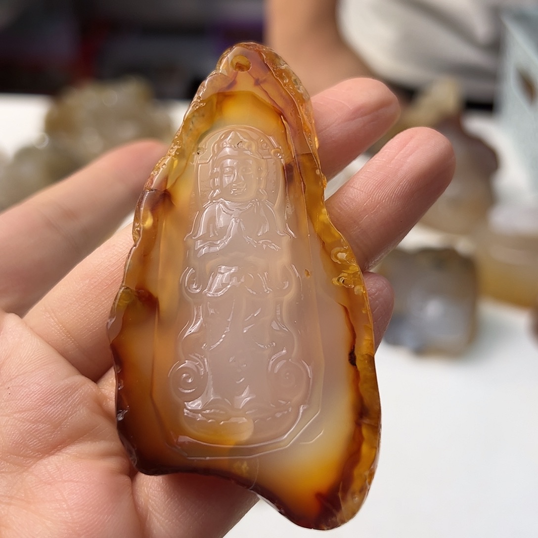 未镶嵌颈饰玛瑙/玉髓
