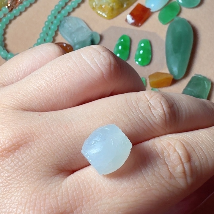 定制翡翠未镶嵌珠子