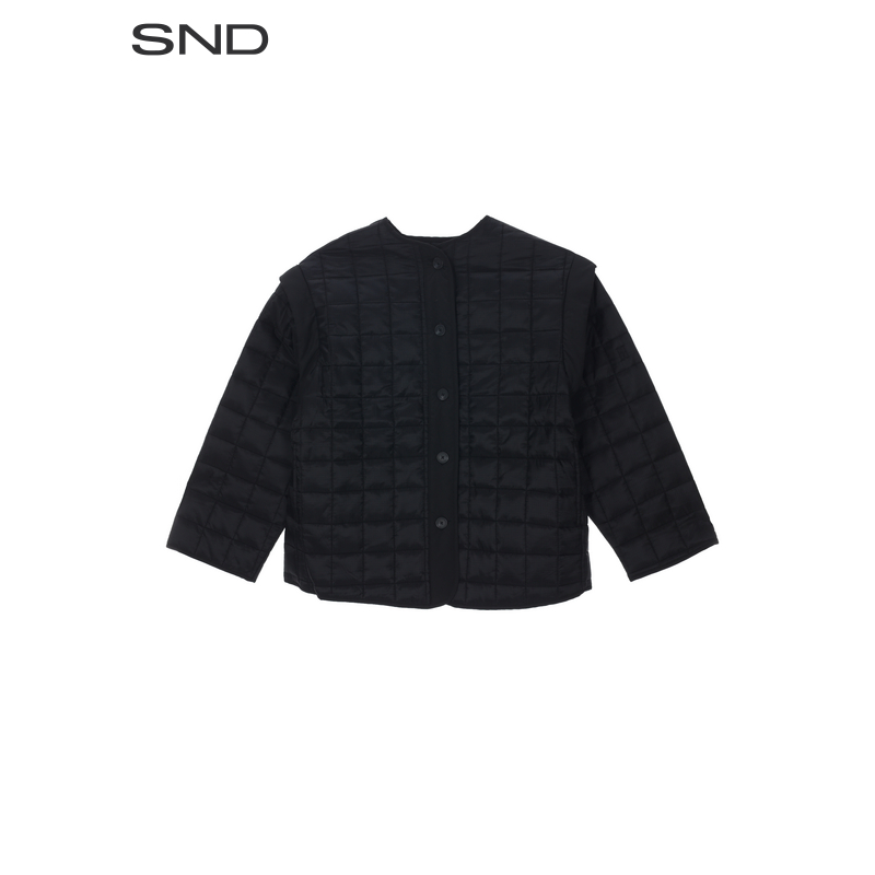  【BY MALENE BIRGER 设计师品牌】SND AW25 方形衍缝短外套