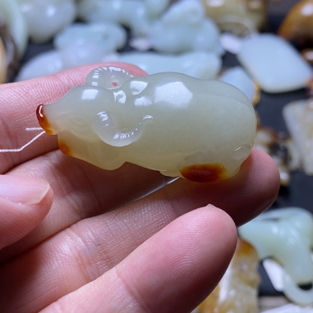 【闪购商品】和田玉（糖玉）颈饰未镶嵌