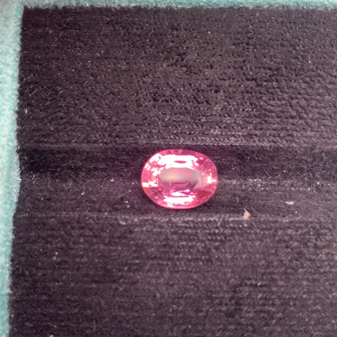 碧玺樱花粉3.27ct未镶嵌