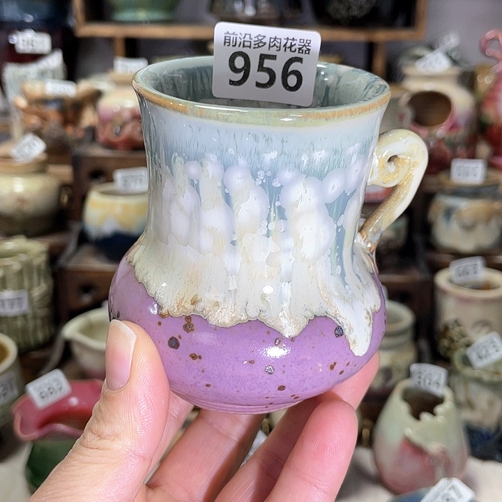 红陶内口径6高度8