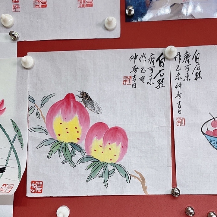 正***洪国画冯老师手绘作品