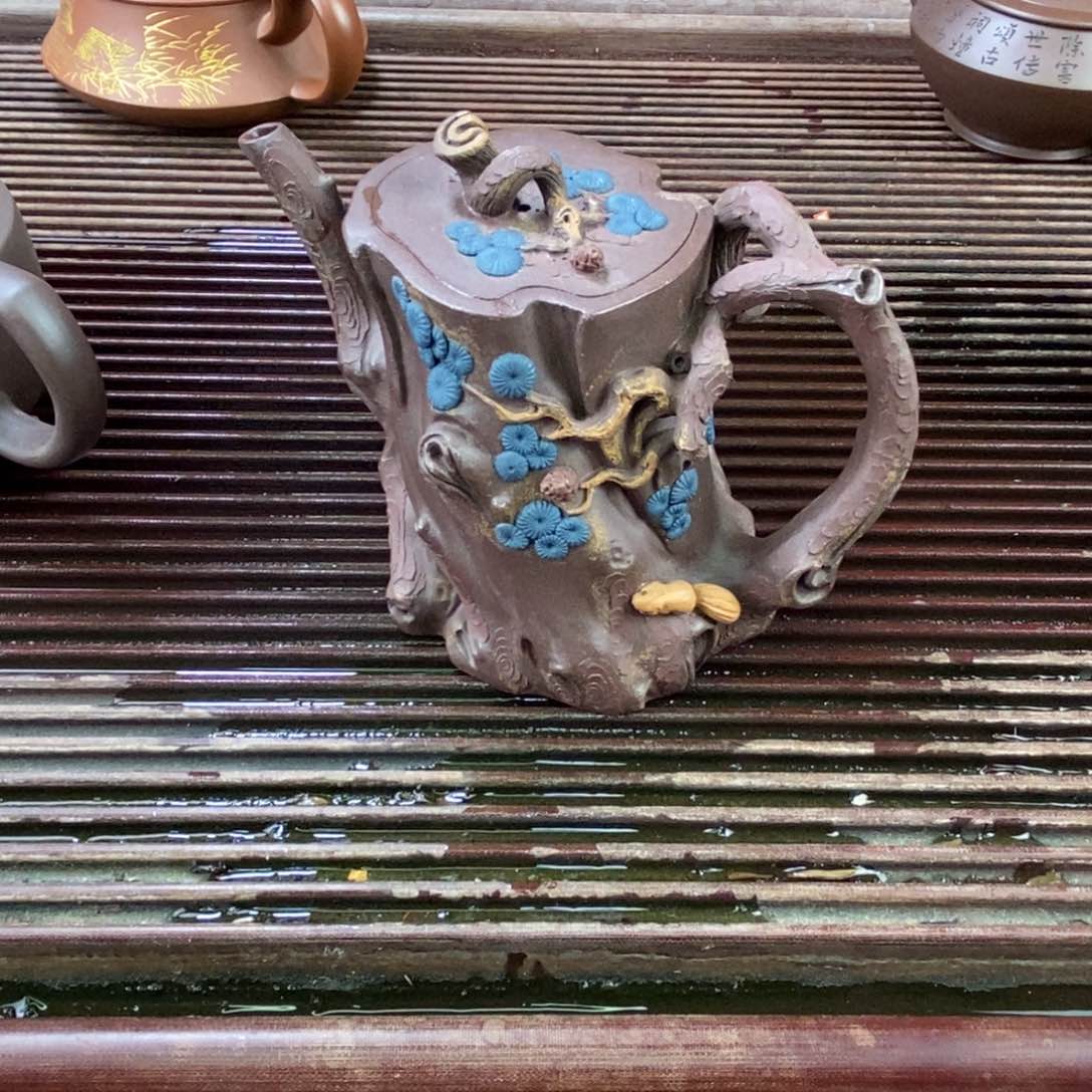 紫砂茶壶日*白定8 处理价