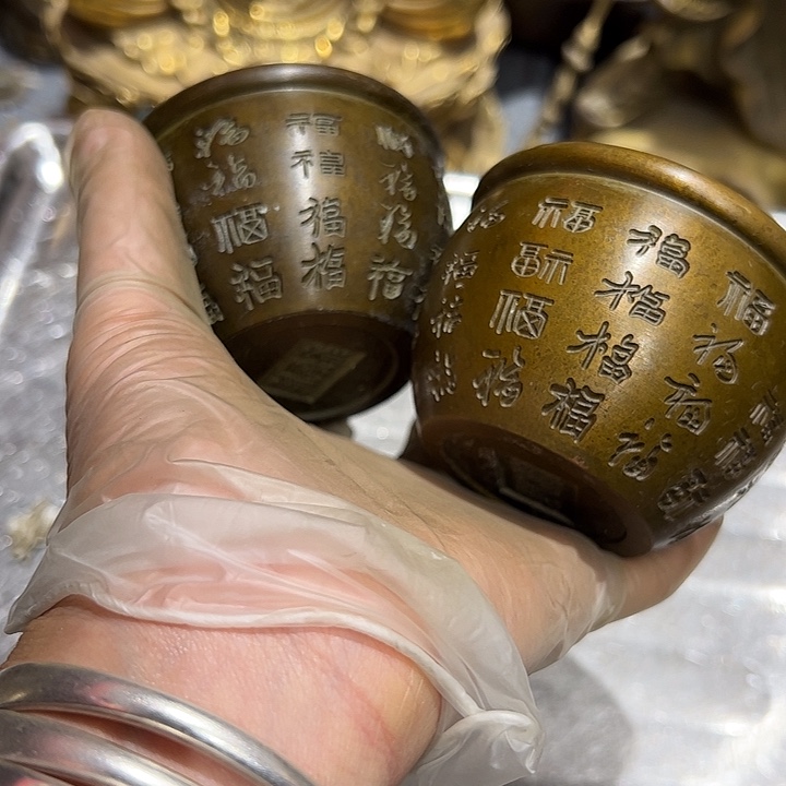 小**美微瑕疵黄铜摆件工艺品