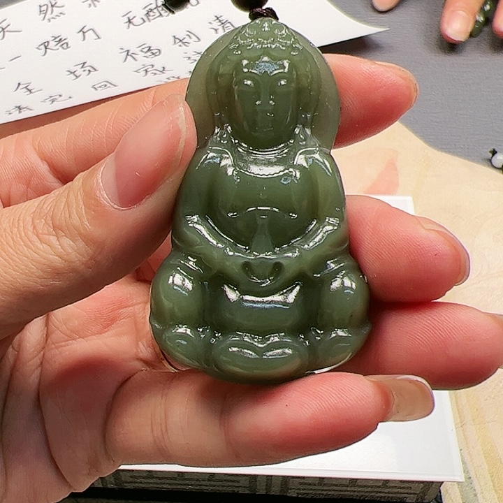 和田玉颈饰未镶嵌42