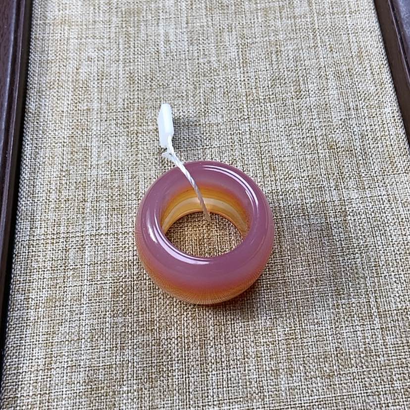 【闪购商品】玛瑙/玉髓戒指未镶嵌帅****根