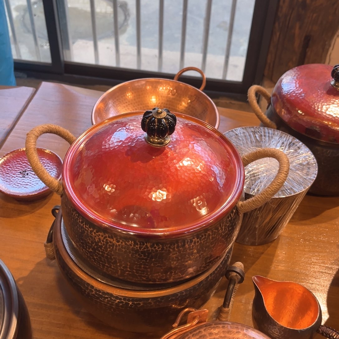 淬火色3升红盖子锅苏工