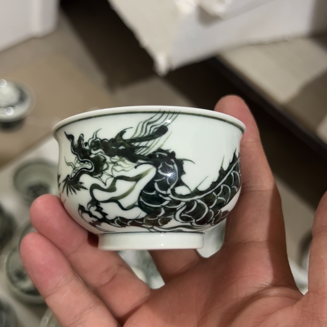 屁***息摆件景德镇手工手绘陶瓷