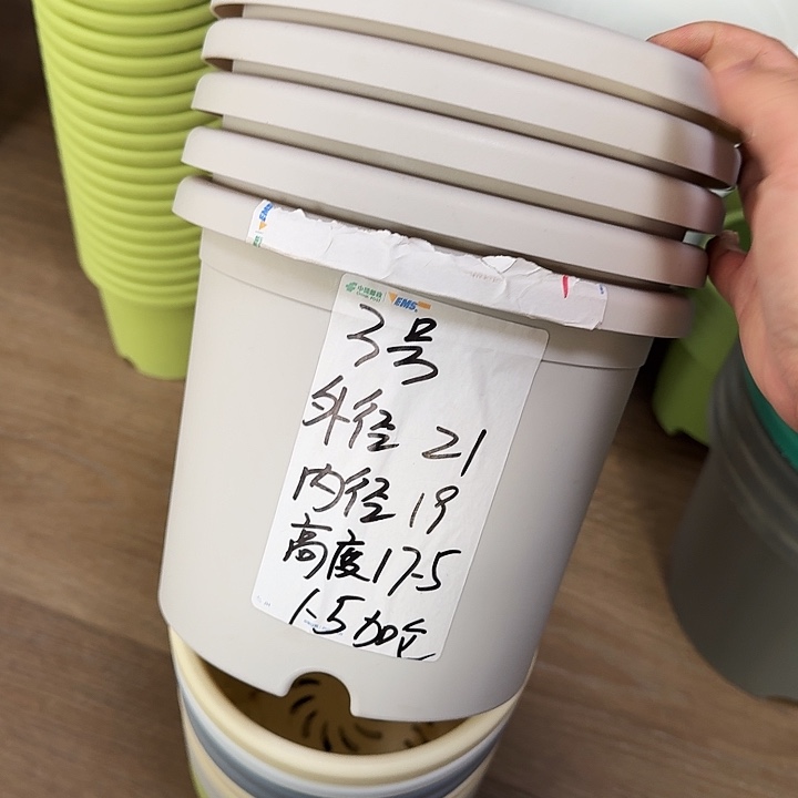 微瑕2#灰白10个无托