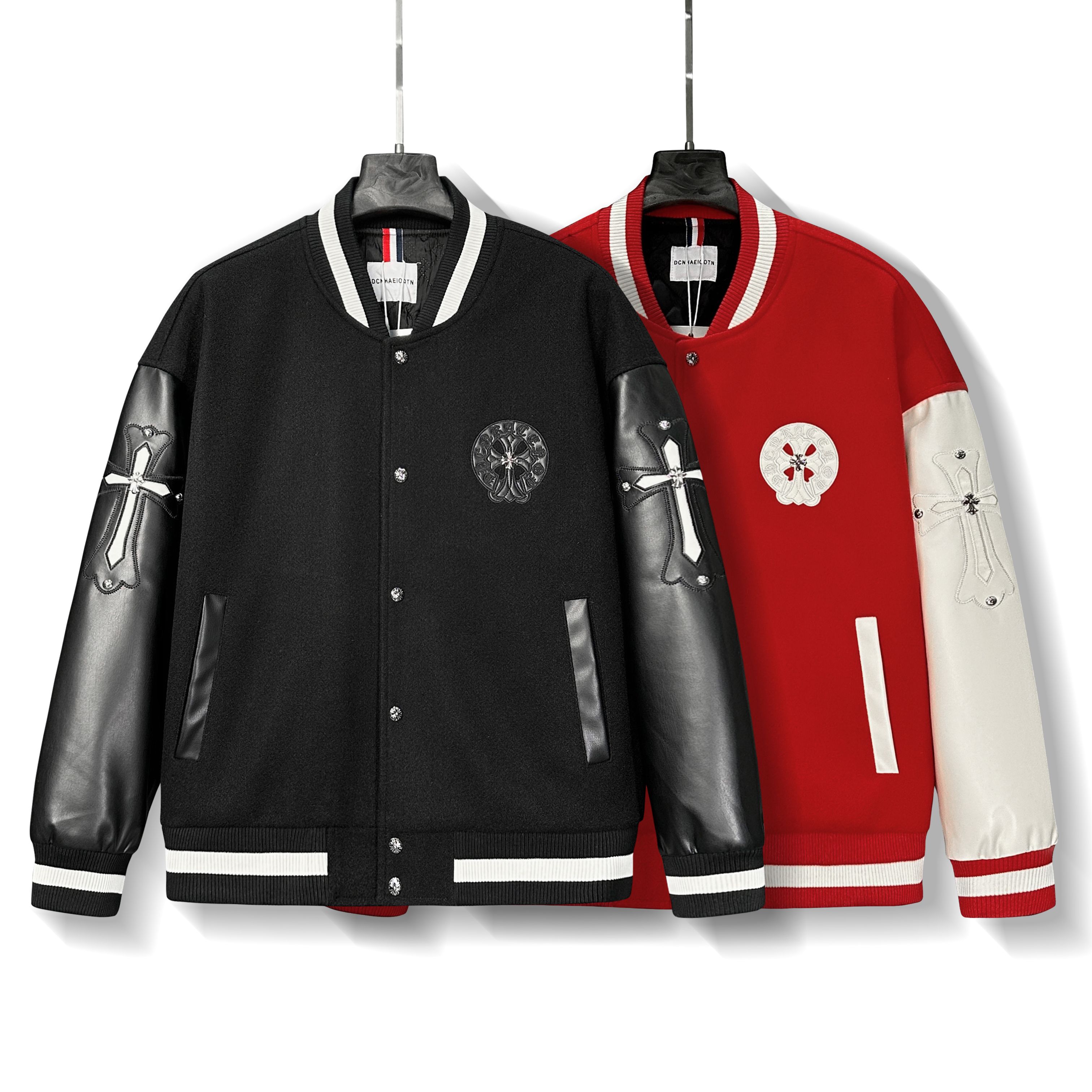 8817新款上新男女同款潮流棒球加厚中短款外套