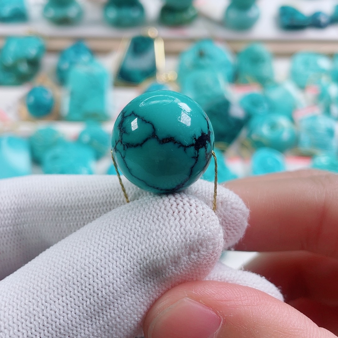 未镶嵌绿松石颈饰直径20