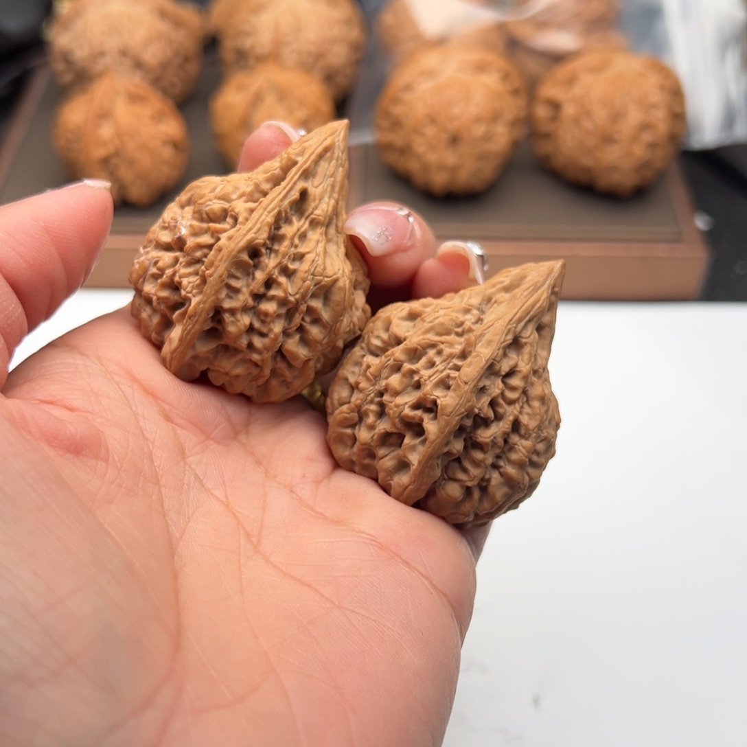 文玩核桃把件座佛