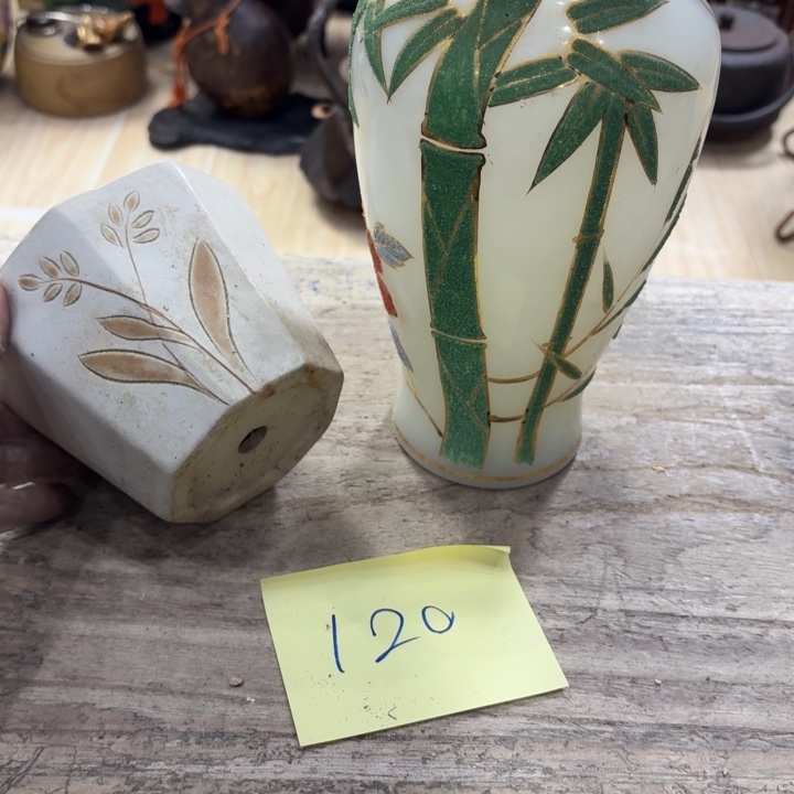 陶瓷古美术置物摆件