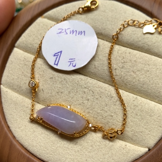 翡翠颈饰银S925镶嵌翡翠