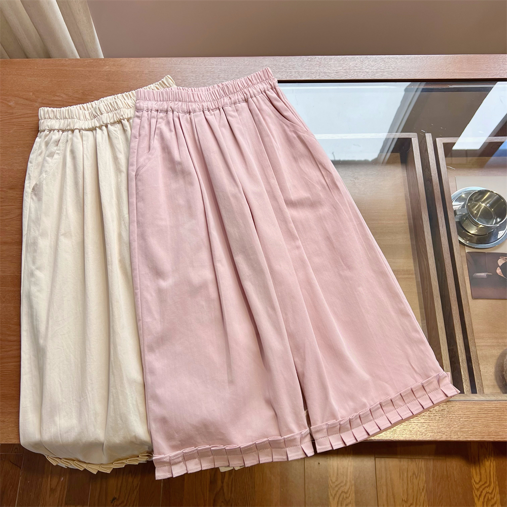 现货【塔拉】100棉女童直筒长裤5413春夏款柔软洋气百搭休闲裤