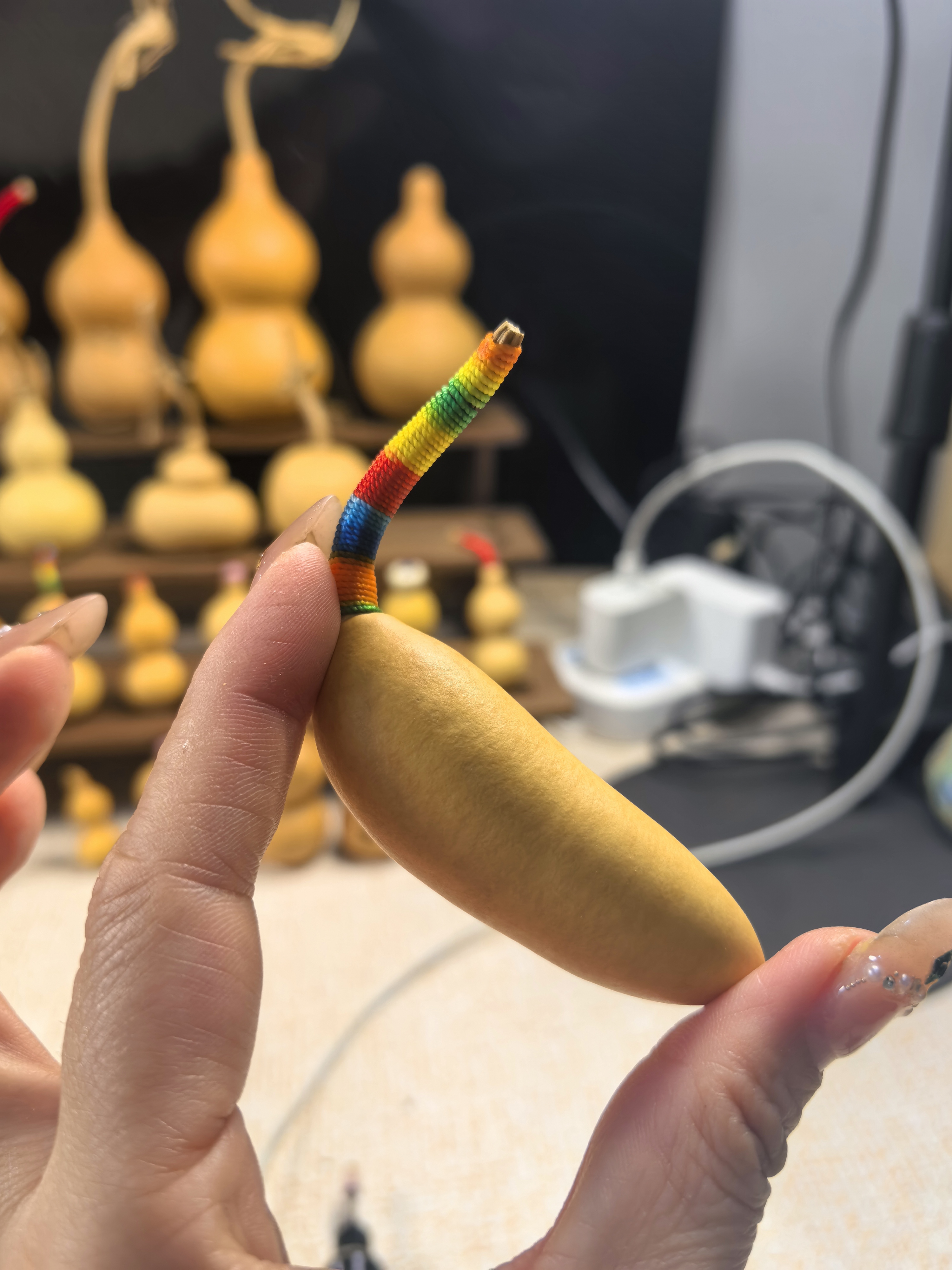 天然精品葫芦文玩手把件寓意福禄双全