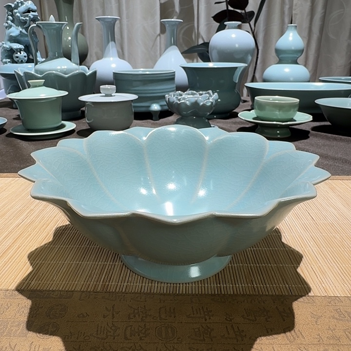 其他陶全手工，莲花碗